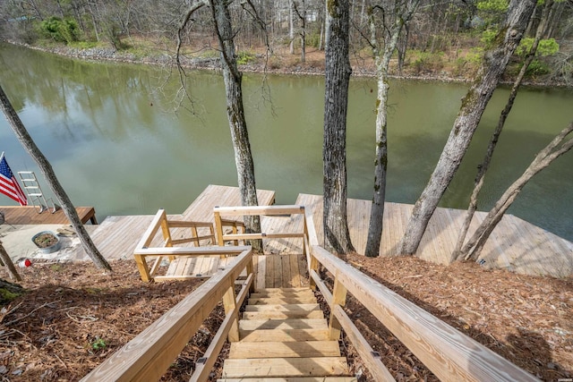 734 Randall Rd, Hot Springs, AR 71913 - dock with a water view
