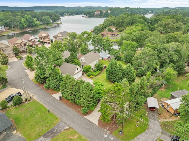 180 Port Au Prince, Hot Springs, AR 71913 - aerial view of residential area featuring a nearby body of water