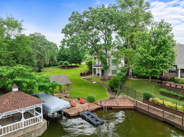 180 Port Au Prince, Hot Springs, AR 71913 - dock featuring a water view