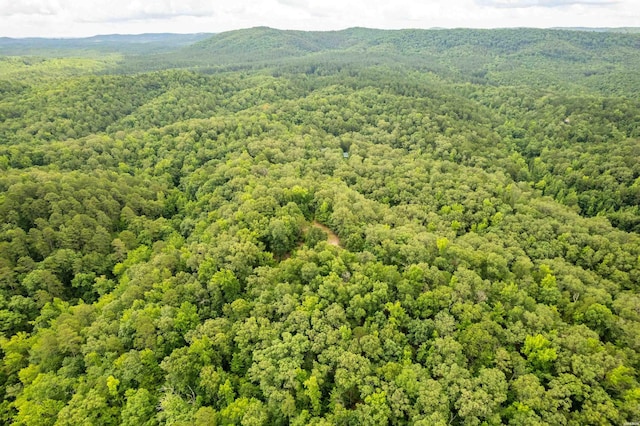 273 Alydar Trl, Hot Springs, AR 71901 - drone / aerial view of a forest and a mountain backdrop