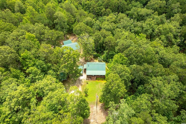 273 Alydar Trl, Hot Springs, AR 71901 - view of subject property with a heavily wooded area
