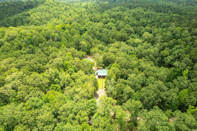 273 Alydar Trl, Hot Springs, AR 71901 - drone / aerial view of a heavily wooded area