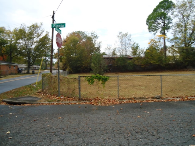 view of road