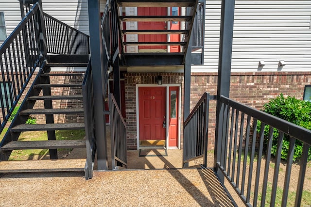 5371 Central Ave Unit 6D, Hot Springs, AR 71913 - property entrance with brick siding