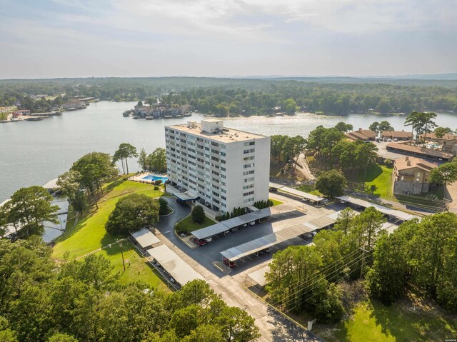 740 Weston Rd Unit 102, Hot Springs, AR 71913 - aerial view with a water view