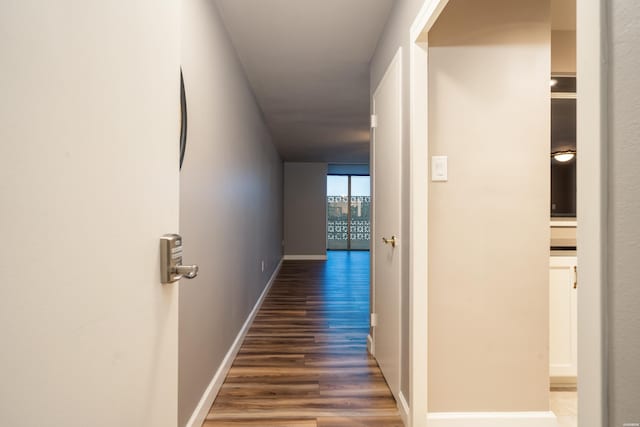 740 Weston Rd Unit 102, Hot Springs, AR 71913 - hall featuring baseboards and wood finished floors