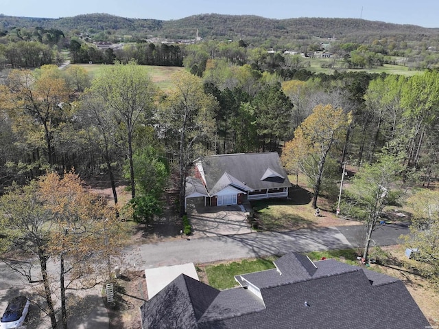 221 Perry St, Glenwood, AR 71943 - bird's eye view with a view of trees