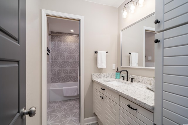 101 Long Island Dr Unit 303, Hot Springs, AR 71913 - full bathroom with vanity and shower / tub combo