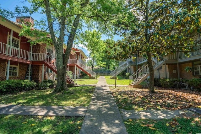 201 Audubon St Unit 1003, Hot Springs, AR 71913 - view of community featuring stairway and a lawn