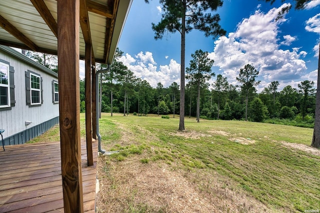 152 Anderson Loop, Amity, AR 71921 - view of grassy yard with a view of trees