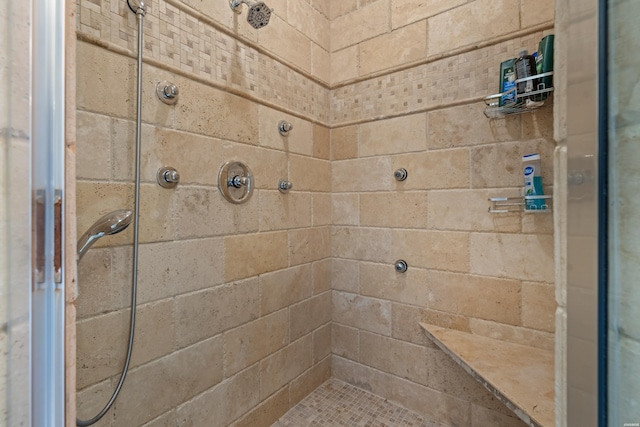 498 Lantern Ter, Hot Springs, AR 71913 - bathroom featuring a shower stall