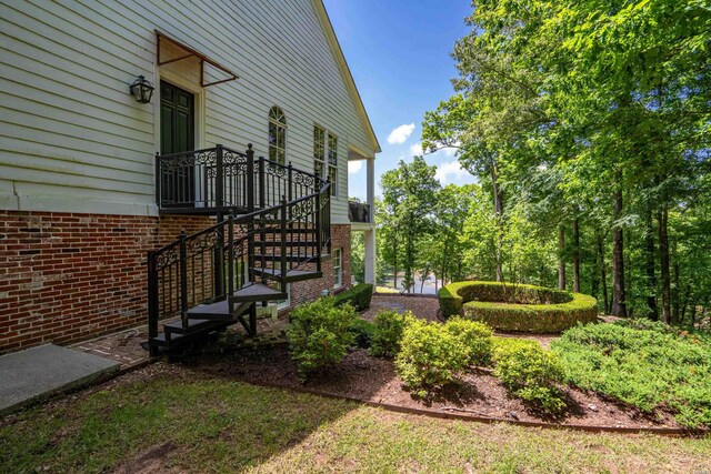 498 Lantern Ter, Hot Springs, AR 71913 - view of yard