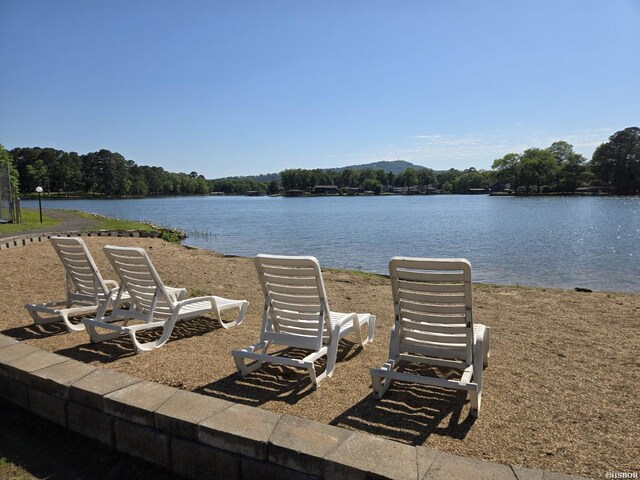 5371 Central Ave Unit 3C, Hot Springs, AR 71913 - view of patio / terrace with a water view