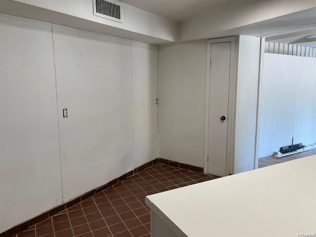 611 Lakeland Unit 30, Hot Springs, AR 71913 - basement with dark tile patterned floors