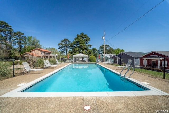 301 Kleinshore Rd Unit 17, Hot Springs, AR 71913 - view of pool featuring a gazebo and a patio area