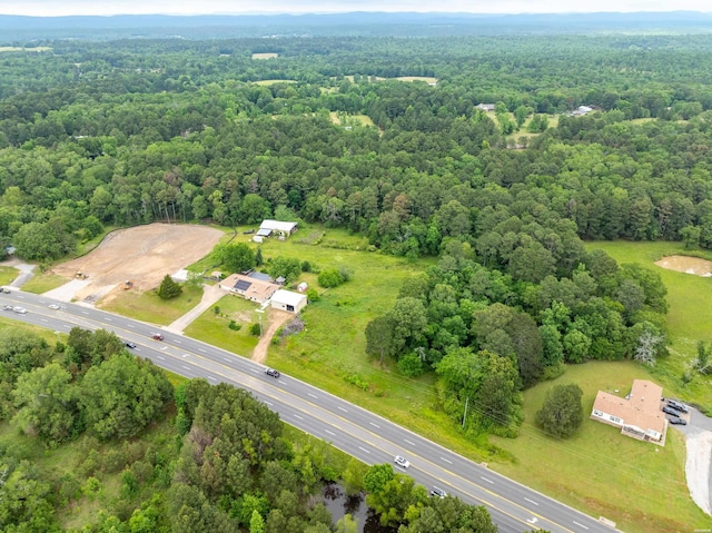 3478 Airport Rd, Pearcy, AR 71964 - aerial overview of property's location with a forest
