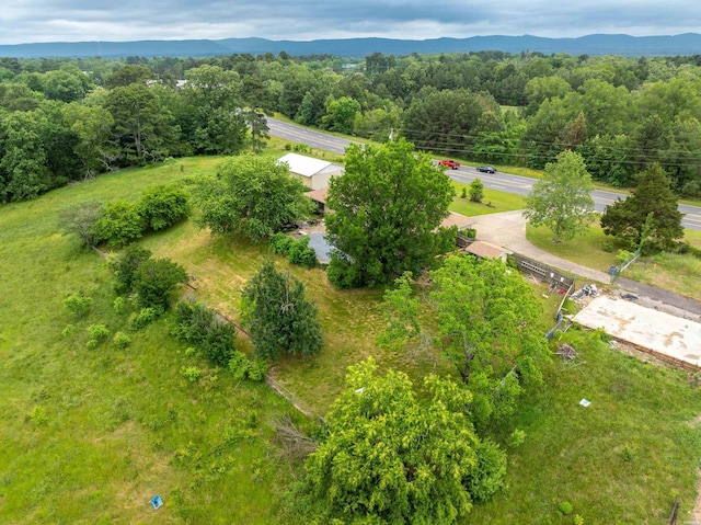 3478 Airport Rd, Pearcy, AR 71964 - drone / aerial view of a mountain backdrop