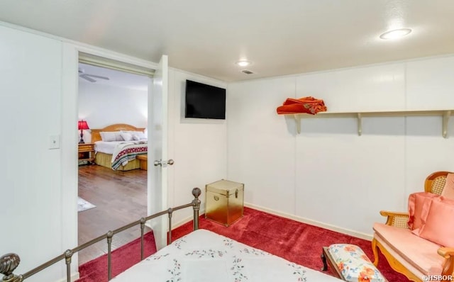 130,133,150 Treasure Isle Road, Hot Springs, AR 71913 - carpeted bedroom featuring visible vents