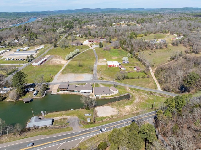 130,133,150 Treasure Isle Road, Hot Springs, AR 71913 - bird's eye view with a water view