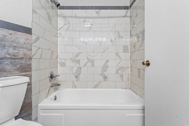 1204 Marion Anderson Rd, Hot Springs, AR 71913 - bathroom with toilet and shower / washtub combination