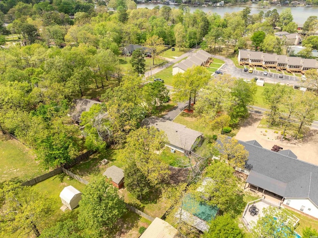 1204 Marion Anderson Rd, Hot Springs, AR 71913 - aerial view featuring a water view