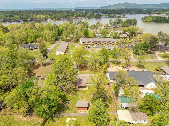 1204 Marion Anderson Rd, Hot Springs, AR 71913 - drone / aerial view with a water view