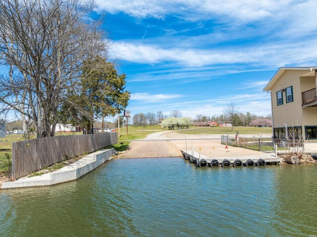 133 Treasure Isle Rd, Hot Springs, AR 71913 - property view of water with fence