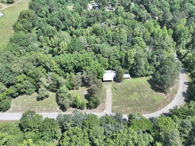 21 Chris Rd, Amity, AR 71921 - aerial overview of property's location with a forest