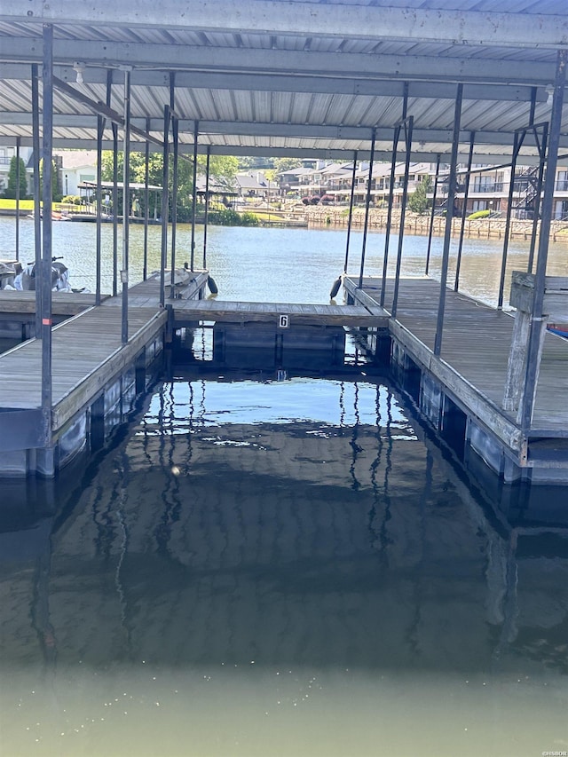 5371 Central Ave Unit B2, Hot Springs, AR 71913 - dock featuring a water view
