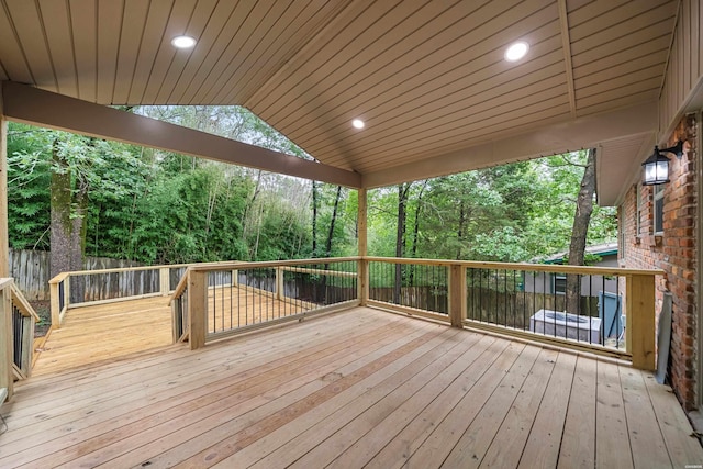 101 Southern Hills Dr, Hot Springs, AR 71913 - view of wooden terrace