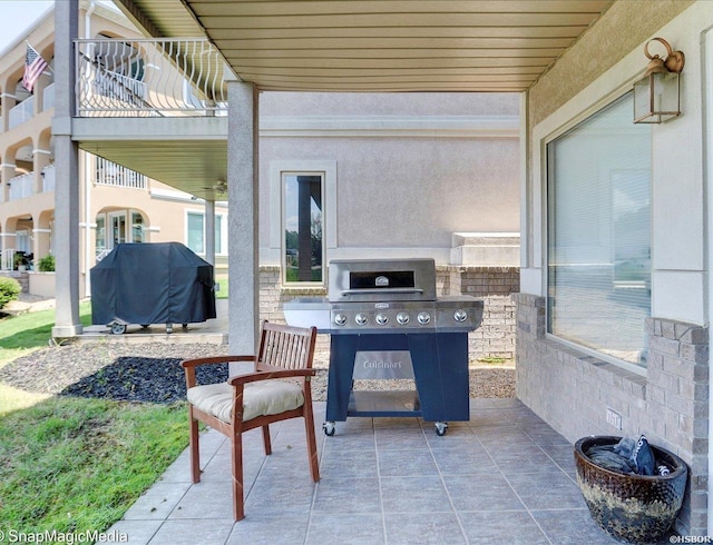182 Villa Pointe Pt Unit B, Hot Springs, AR 71913 - patio / terrace with a grill and a patio area