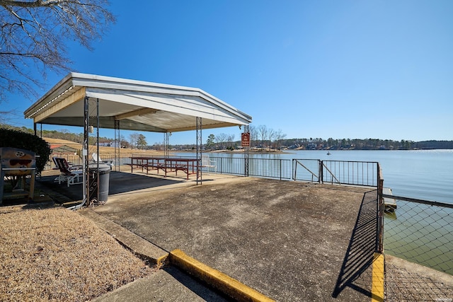 210 Aberina St Unit C-5, Hot Springs, AR 71913 - dock featuring a water view