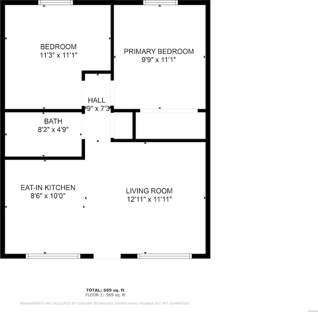 210 Aberina St Unit C-5, Hot Springs, AR 71913 - view of room layout