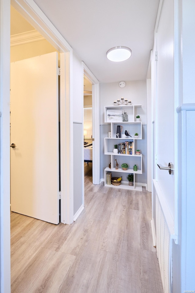 210 Aberina St Unit C-5, Hot Springs, AR 71913 - hall featuring wood finished floors
