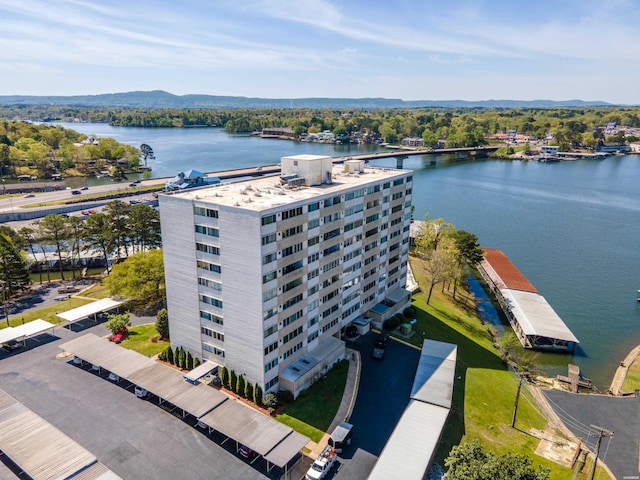 740 Weston Rd Unit 810-B, Hot Springs, AR 71913 - bird's eye view featuring a water and mountain view