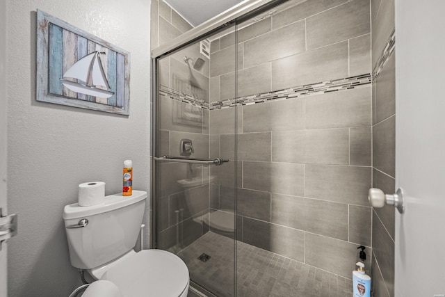 740 Weston Rd Unit 810-B, Hot Springs, AR 71913 - bathroom featuring toilet and a shower stall