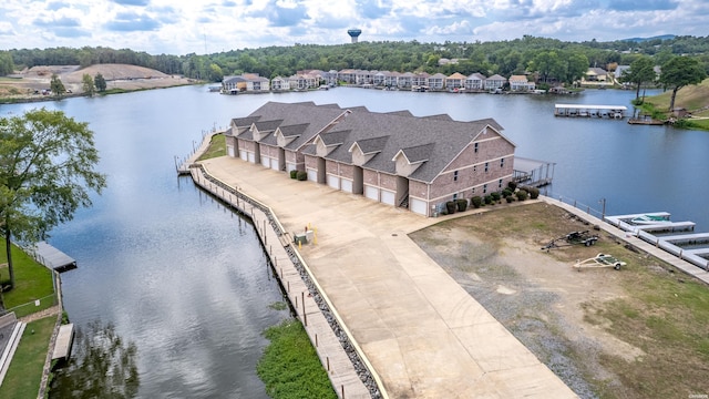 532 Grand Point Dr Unit C1, Hot Springs, AR 71901 - bird's eye view featuring a water view