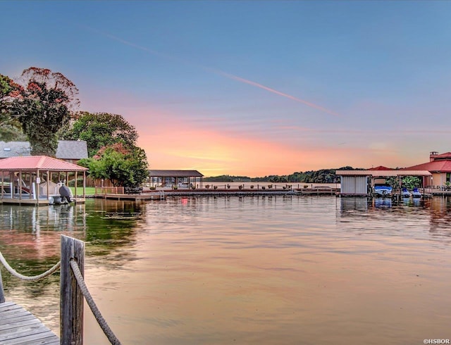 400 Farr Shores Dr Unit 15F, Hot Springs, AR 71913 - dock area with a water view