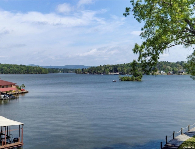 400 Farr Shores Dr Unit 15F, Hot Springs, AR 71913 - dock area with a water view