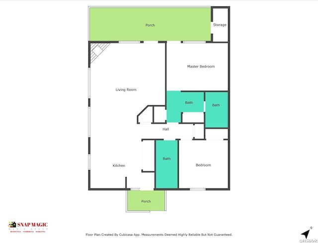 400 Farr Shores Dr Unit 15F, Hot Springs, AR 71913 - floor plan