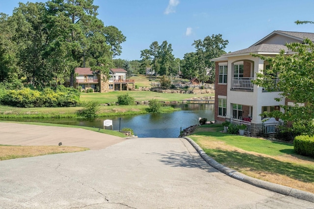 property view of water