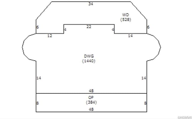 280 Overview Cir, Hot Springs, AR 71913 - view of floor plan / room layout