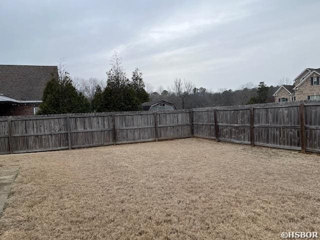 107 Legacy Ln, Hot Springs, AR 71901 - view of yard featuring a fenced backyard