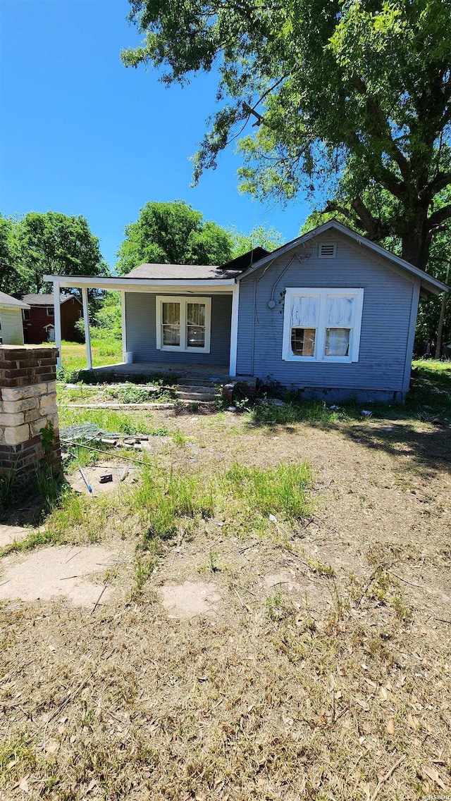 357 W Walnut St, Prescott, AR 71857 - view of front of home
