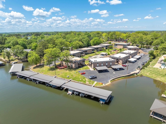 1135 Twin Points Rd Unit D, Hot Springs, AR 71913 - bird's eye view with a water view