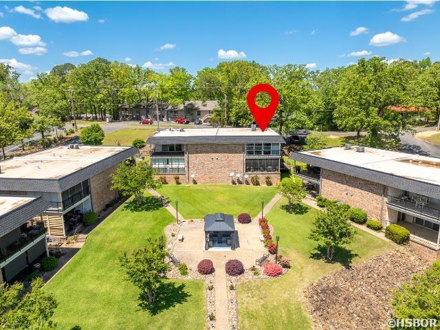 1135 Twin Points Rd Unit D, Hot Springs, AR 71913 - birds eye view of property