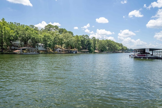 1135 Twin Points Rd Unit D, Hot Springs, AR 71913 - property view of water featuring a dock
