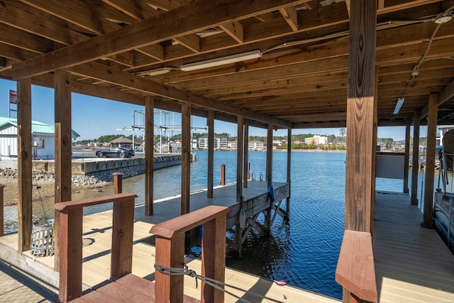 120 Butler Ln, Hot Springs, AR 71913 - view of dock featuring a water view