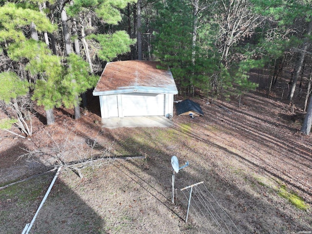 81 End Of Trail Rd, Mount Ida, AR 71957 - view of detached garage