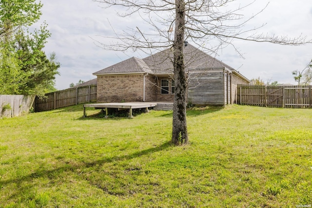 710 Fair Ln, Alexander, AR 72002 - view of yard featuring a fenced backyard